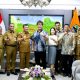 Gubernur Jawa Tengah Ahmad Luthfi bersama CEO 3EEE Inc Japan Norio Tanaka saat audiensi penyiapan tenaga kerja sektor transportasi di Kota Semarang, Senin, 21 September 2026 (foto: Pemprov Jateng)