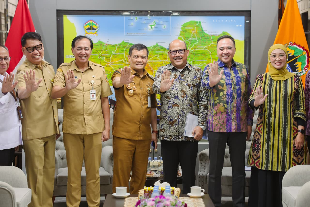 Audiensi delegasi Setwapres di Kantor Gubernur Jawa Tengah, Kota Semarang, Senin 21 September 2026 (foto: Pemprov Jateng)