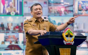 Gubernur Jawa Tengah Ahmad Luthfi dalam pelantikan pimpinan tinggi pratama yang baru di Gedung Gradhika Bhakti Praja, Semarang, Senin, 21 September 2026 (foto: Pemprov Jateng)