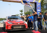 Gubernur Jawa Tengah Ahmad Luthfi meninjau langsung penyelenggaraan Kejurnas Sprint Rally Putaran 4 di Batang (foto: Pemprov Jateng)