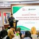 Wakil Gubernur Jawa Tengah Taj Yasin Maimoen menyampaikan keynote speech dalam FGD Kolaborasi Strategis Pembiayaan Hijau di Gedung Gradhika Bhakti Praja, Semarang, Senin, 28 September 2026 (foto: Pemprov Jateng)
