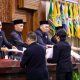 Gubernur Jawa Tengah Ahmad Luthfi memberikan keterangan usai Rapat Paripurna Perubahan APBD 2026 di Gedung DPRD Provinsi Jawa Tengah, Selasa, 29 September 2026 (foto: Pemprov Jateng)
