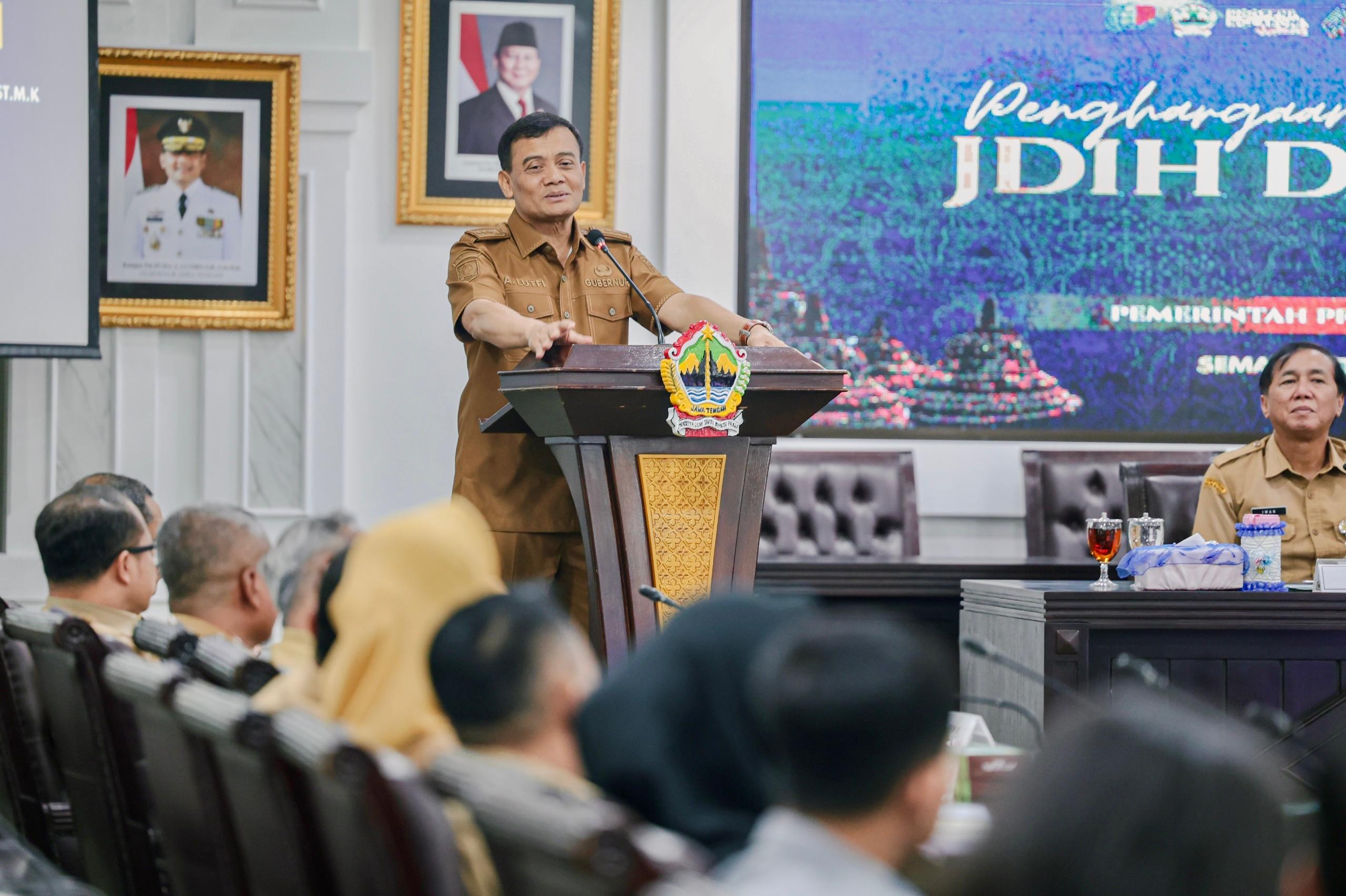 Gubernur Jawa Tengah Ahmad Luthfi (foto: Pemprov Jateng)