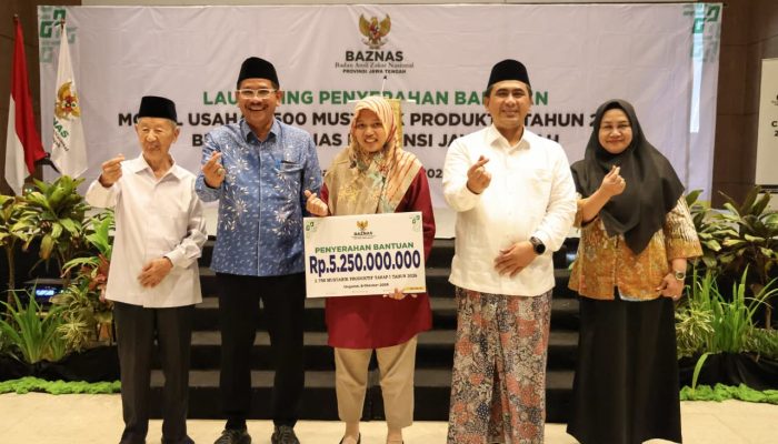 Gus Yasin Puji Pola Pendampingan Baznas Jateng, Kucurkan Modal Rp5,25 Miliar Bagi 1.750 Mustahik