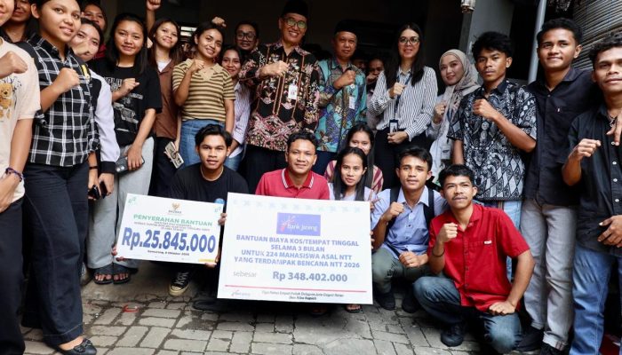 Ringankan Beban Keluarga Korban Gempa, Pemprov Jateng Bayari Kos Mahasiswa NTT di Semarang