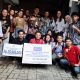 Mahasiswa asal Nusa Tenggara Timur (NTT) terdampak bencana gempa saat menerima penyaluran bantuan operasional tempat tinggal dari Pemerintah Provinsi Jawa Tengah dan Baznas Jateng (foto: Pemprov Jateng)