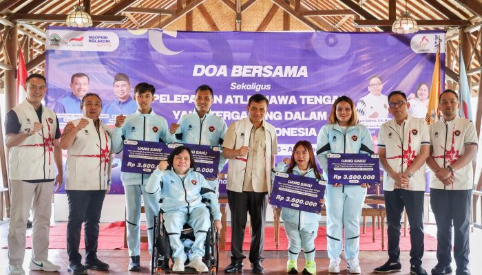 Sumbang 50 Atlet dan Pelatih, Gubernur Ahmad Luthfi Lepas Kontingen Jateng ke Asian Para Games Nagoya 2026