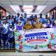 Jajaran atlet, pelatih, dan ofisial SOIna Jawa Tengah berfoto bersama Gubernur Ahmad Luthfi sebelum bertolak menuju ajang PeSONas II 2026 di NTT (foto: Pemprov Jateng)