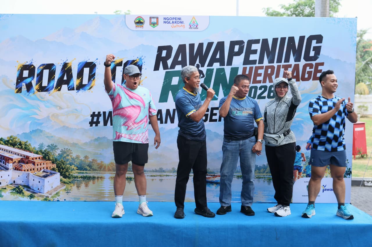 Peluncuran Road to Rawapening Run Heritage di Wisma Perdamaian, Kota Semarang, Sabtu, 17 Oktober 2026 (foto: pemprov Jateng)