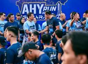 Menko IPK Agus Harimurti Yudhoyono bersama Gubernur Jawa Tengah Ahmad Luthfi dalam AHY Run 2026 di kawasan Simpang Lima, Semarang, Minggu, 18 Oktober 2026 (foto: Pemprov Jateng)