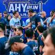 Menko IPK Agus Harimurti Yudhoyono bersama Gubernur Jawa Tengah Ahmad Luthfi dalam AHY Run 2026 di kawasan Simpang Lima, Semarang, Minggu, 18 Oktober 2026 (foto: Pemprov Jateng)