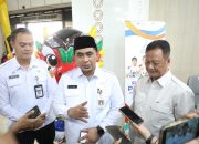 Wakil Gubernur Jawa Tengah Taj Yasin Maimoen memberikan keterangan pers terkait kesiapan dan dampak ekonomi penyelenggaraan Porprov Jateng XVII 2026 di Kantor Gubernur Jateng, Semarang, Rabu, 21 Oktober 2026 (foto: Pemprov Jateng)